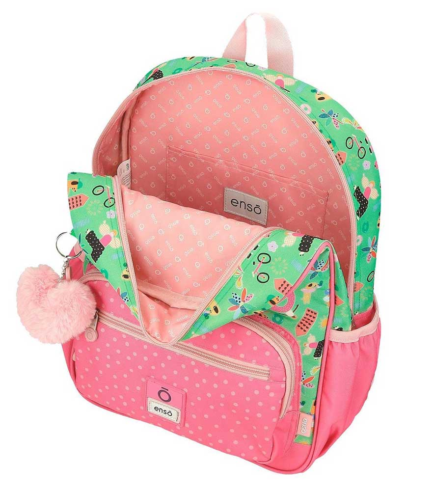 Školski ranac 38cm Enso Garden party 96624 - detalj