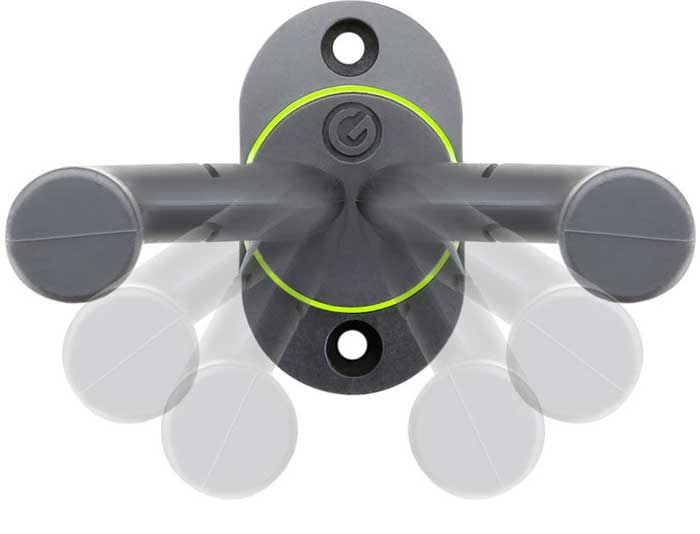 Zidni stalak za gitaru Gravity GS 08 WMB - detalj