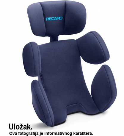 Autosedište za decu Recaro Zero.1 i-Size Carbon Black Rotirajuće Do 18kg - detalj