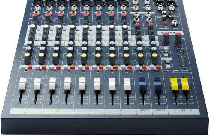 Mikseta Soundcraft EPM8 - detalj