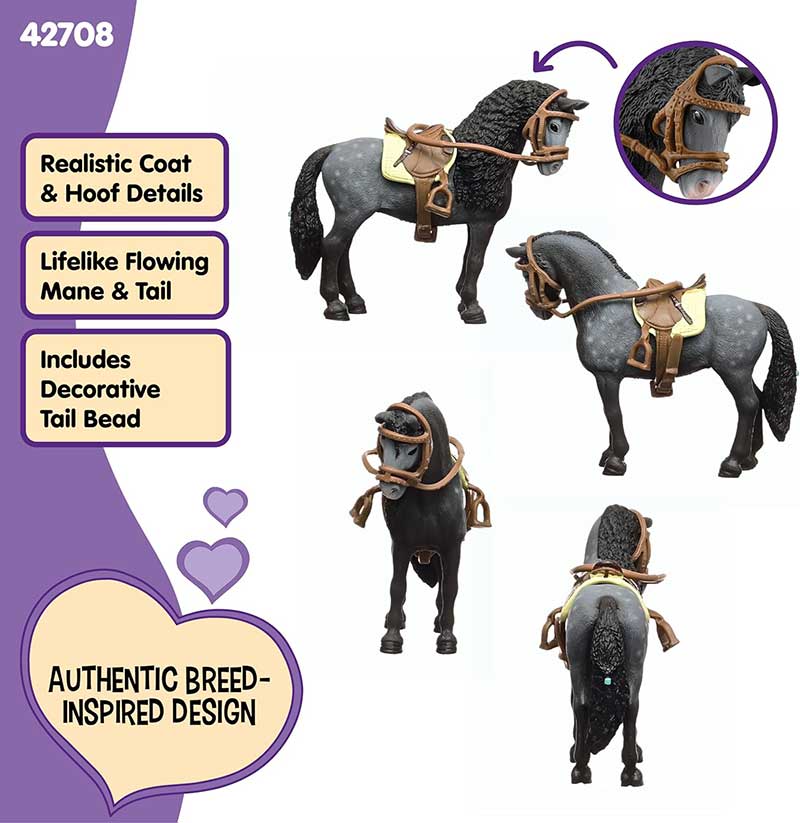 Schleich® Figurice Konji Pura Raza Espanjola kobila sa opremom 42708 - detalj