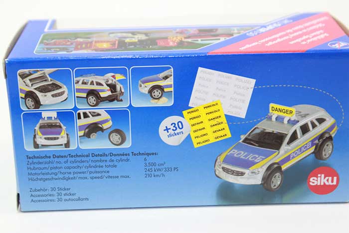 SIKU Automobilčić za decu Policija Mercedes-Benz E-Class All Terrain 4X4 Police 2302 - detalj