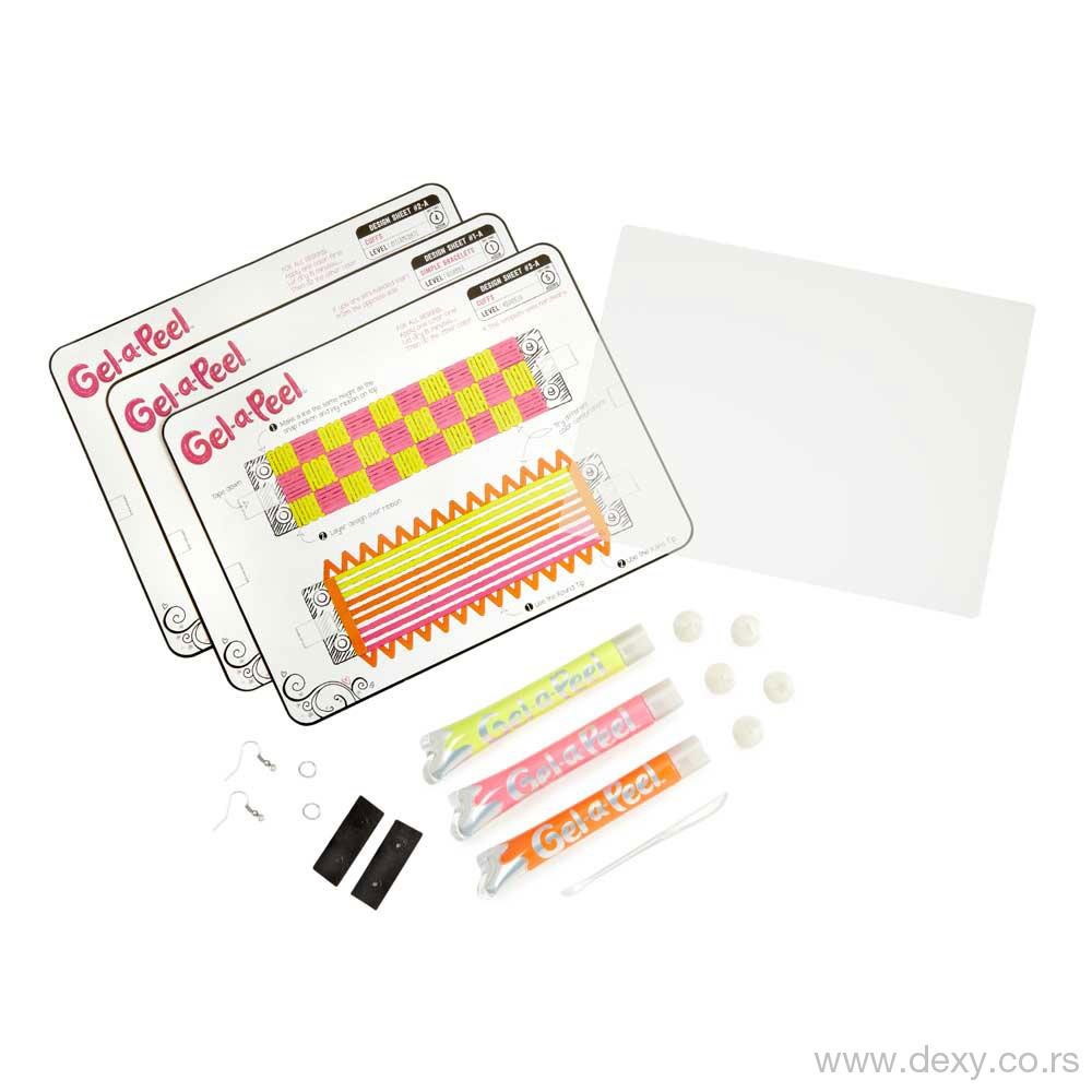 Kreativni set Gel A Peel 518815 - detalj