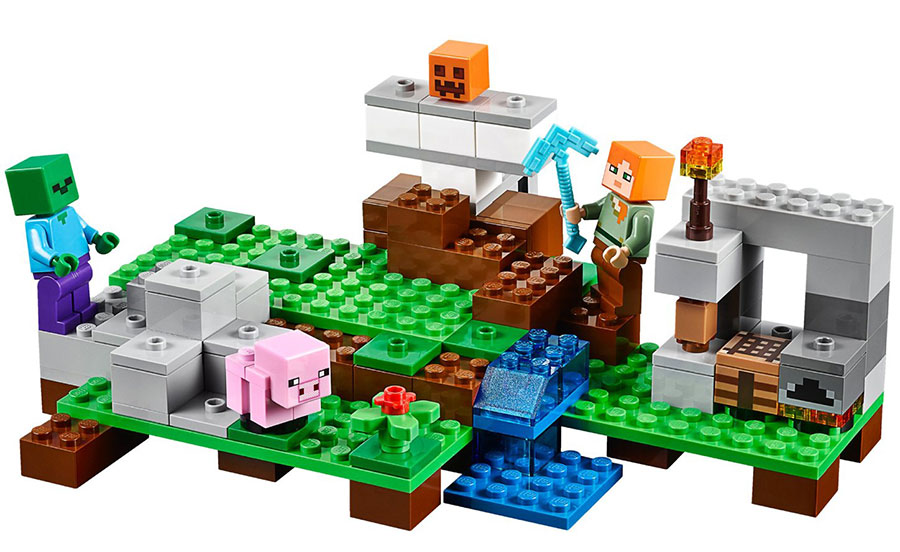 LEGO® Kockice Minecraft The Iron Golem LE21123 - detalj