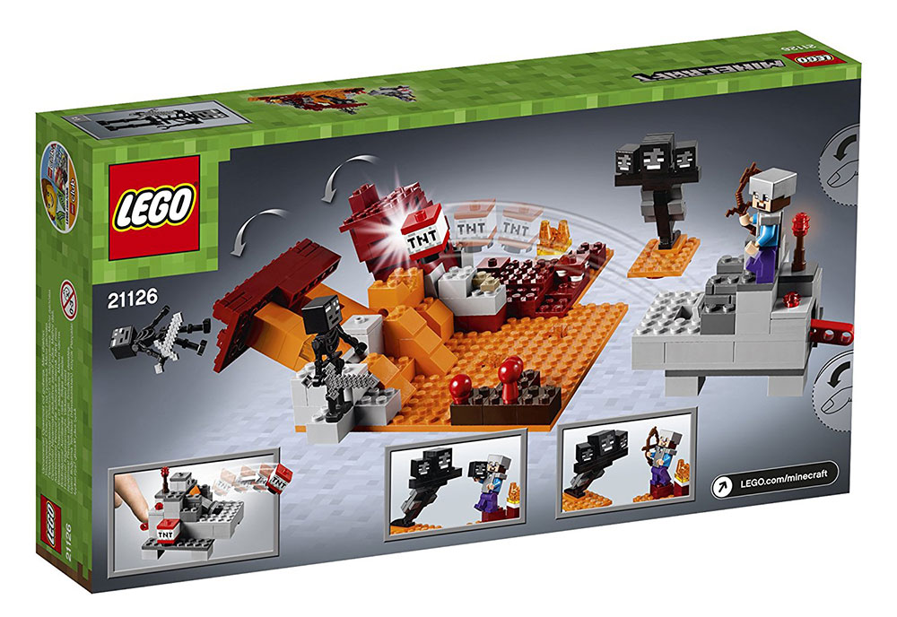 Minecraft LEGO® Kockice The Wither LE21126 - detalj