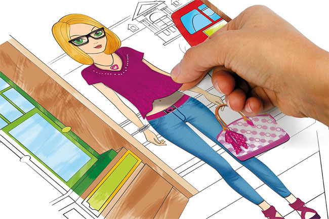 Clementoni Crazy Chic Kreativni blok U trendu CL15764 - detalj