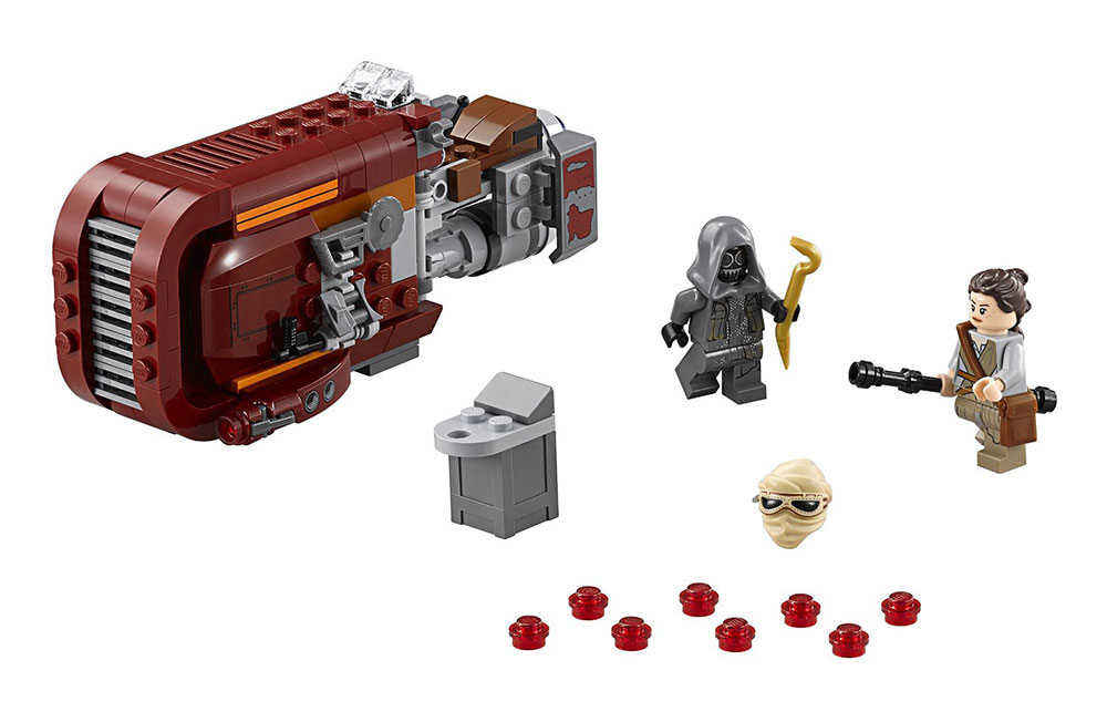 LEGO® kockice STAR WARS™ Rey - detalj