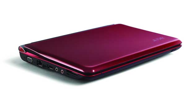 Acer Aspire One D150-1Br - detalj