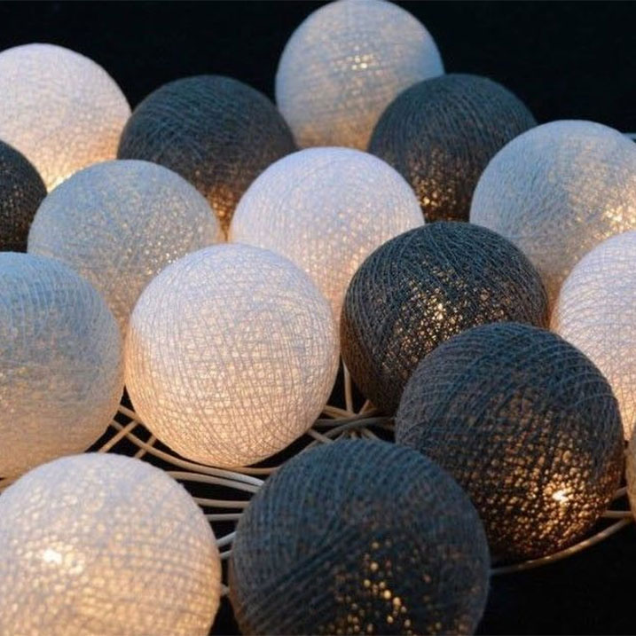 Lampioni LED u nizu 165cm Pastel - detalj