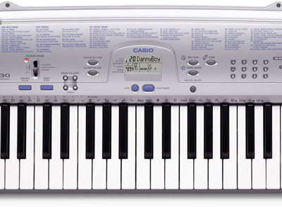 Casio CTK-230 osnovna klavijatura - detalj