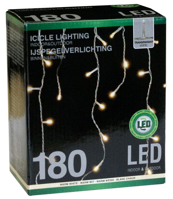 Novogodišnje LED  Lampice 585x52 cm Za Spoljnu ili Unutrašnju Upotrebu IP44 - detalj