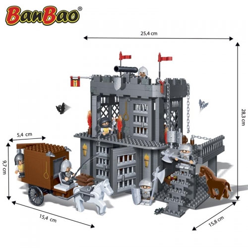 BanBao Kocke Dvorska Tamnica 8261 - detalj