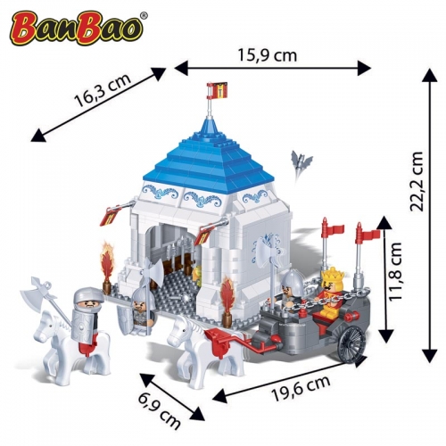 BanBao Kocke Kraljevska riznica 8263 - detalj