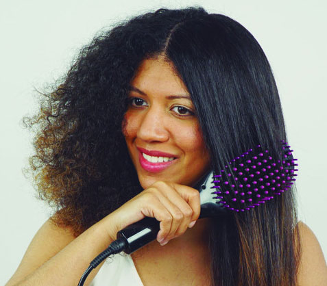 Električna četka za ispravljanje kose Straight wizard - detalj