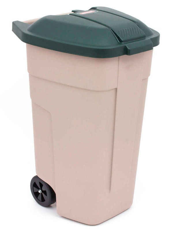 Baštenska Kanta Za Ðubre Sa Točkovima Curver CU 12900-158 - detalj