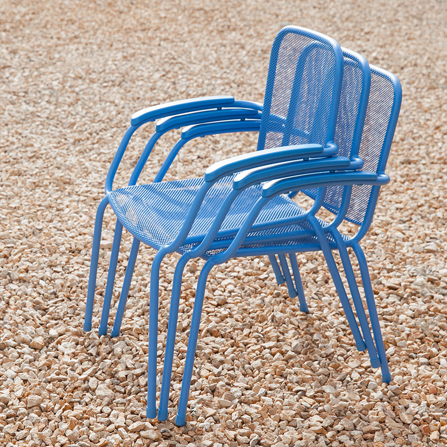 MWH Das Original Baštenska Stolica Lopo - Plava - detalj