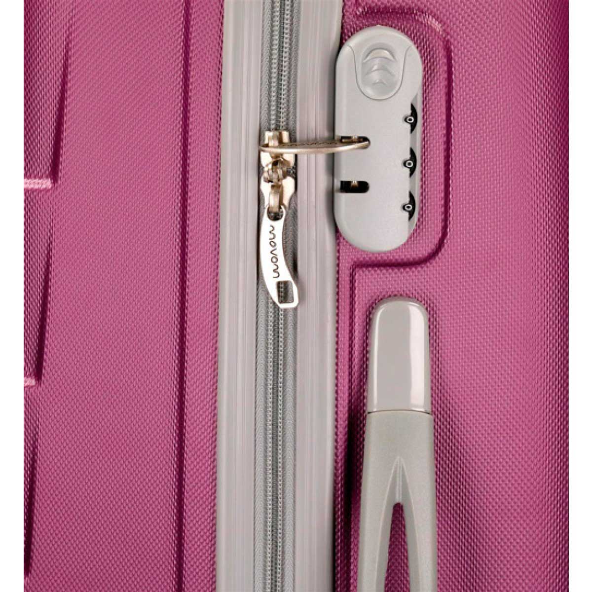 ABS Koferi 55cm 65cm 75cm Movom Ajedrez pink 53.894.54 - detalj