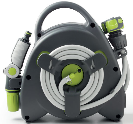 Prenosna Motalica Sa Crevom Za Zalivanje Aqua Bag Green - detalj