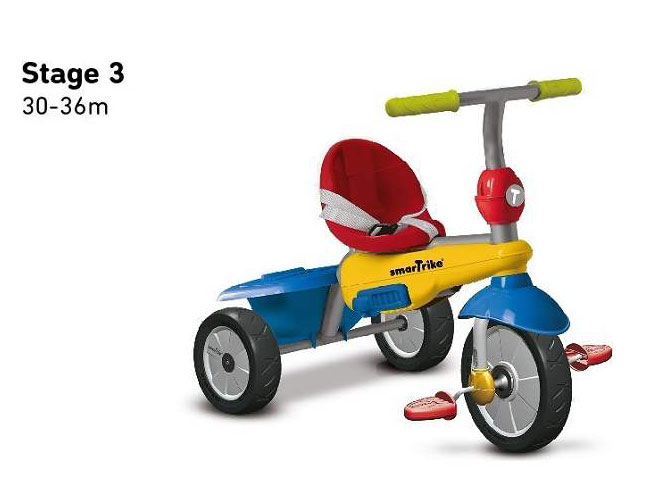 Smart Trike Tricikl 3u1 Breeze Multicolor GL - detalj