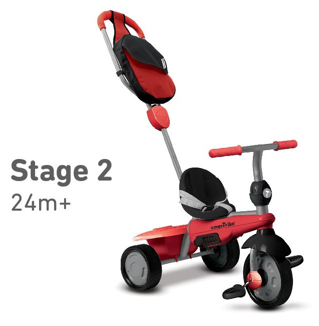 Smart Trike Tricikl 3u1 Breeze Red GL - detalj