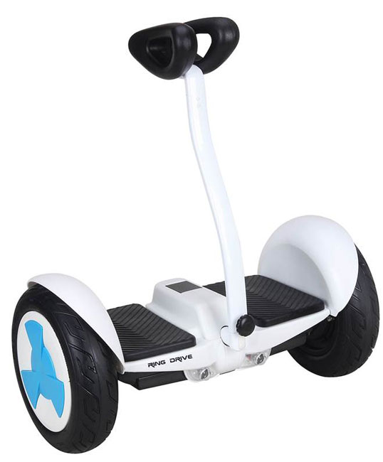 Mini robot skuter Segway Ring Drive 9 white - detalj