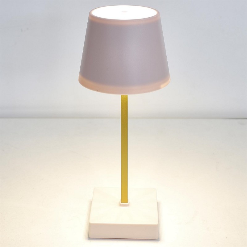 Stona lampa Touch roze - detalj