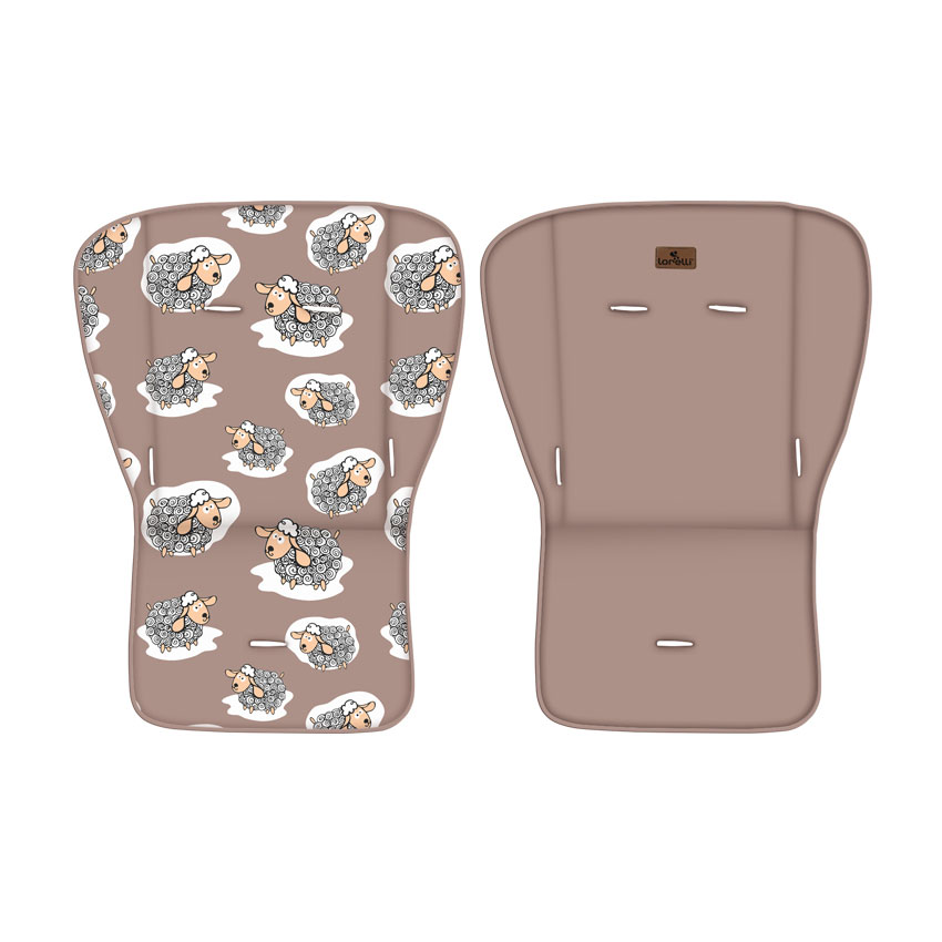 Lorelli Kolica za bebe 6m+ sa pokrivačem Foxy Beige Green Lambs 10020521732A - detalj