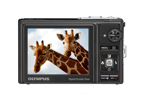 Olympus µ-9000 Crni - detalj