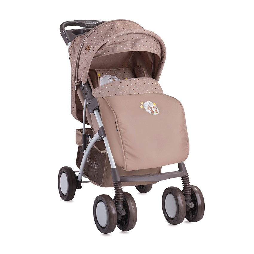 Bebi kolica sa opremom Lorelli Rio Beige Daisy Bears 10020641730 - detalj