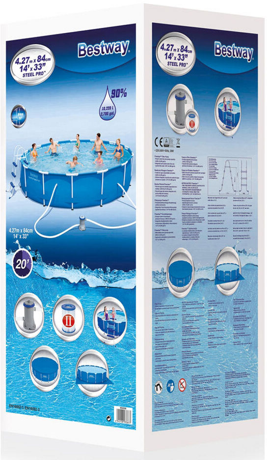 Bazen Za Dvorište 427 x 100 cm BestWay 56422 Sa Kompletnom Opremom - detalj