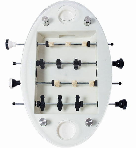 Barski sto sa stonim fudbalom Funny Table Milky - detalj