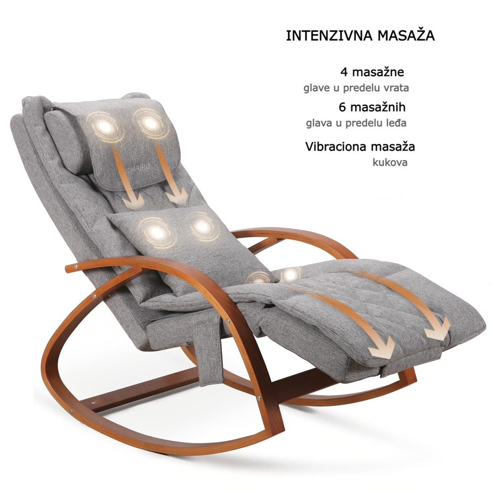 Masažna stolica Naipo MGC-2300P - detalj