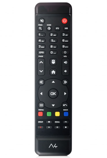 Amiko A4 T2-C Android Smart prijemnik TV signala DVB-T2 DVB-C - detalj