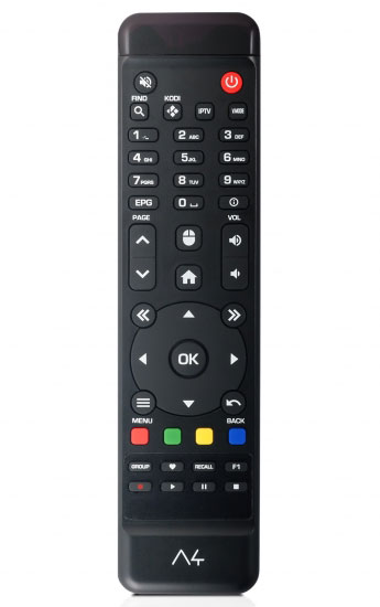 Amiko A4 Combo Android Smart prijemnik TV signala DVB-T2, C, S, S2 - detalj