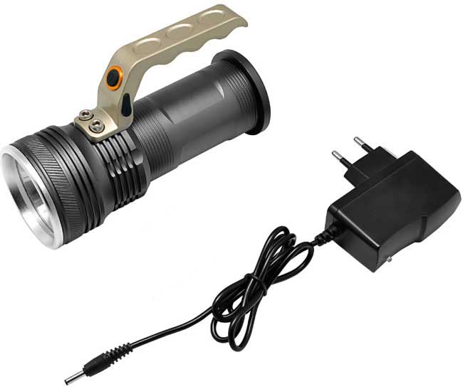 Punjiva LED baterijska lampa PL8408B - detalj