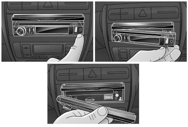 Auto radio sa video plejerom SAL VB-X700 - detalj