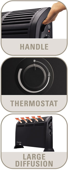 Konvektorska grejalica Rowenta Vectissimo II CO3035 - detalj