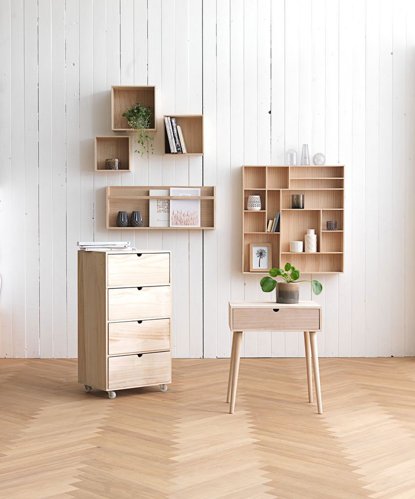 Zidna polica Brio - detalj