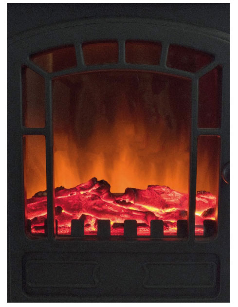 Električni kamin 2kW FKK05 - detalj