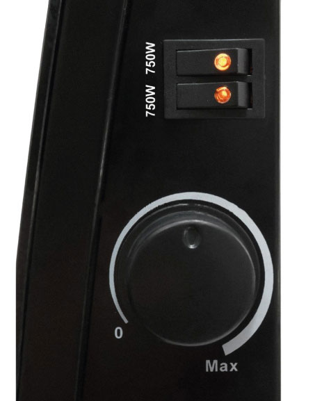 Konvektorska grejalica 1500W FK35/BK - detalj