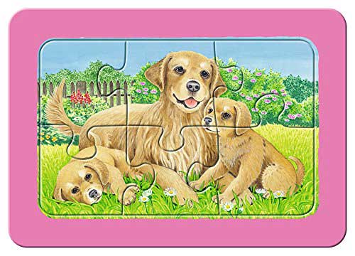 Ravensburger puzzle 3x6 delova - Mace, kuce i zeke 06572 - detalj