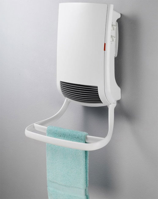 Radialight Mirror grejalica za kupatilo sa držačem peškira 1800W - detalj