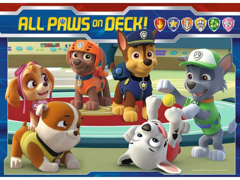 Ravensburger puzzle 168 delova -  Paw patrol 2 07034 - detalj