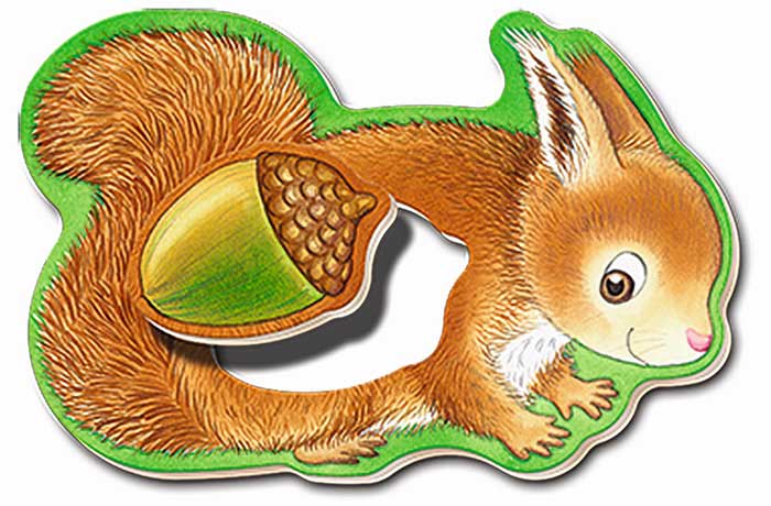 Ravensburger puzzle 12 delova - 6 u 1, Životinje 2 07177 - detalj