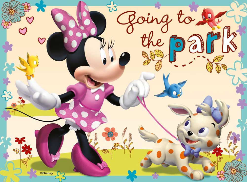 Ravensburger puzzle 72 dela - 4u1 Mini Maus, 07255 - detalj