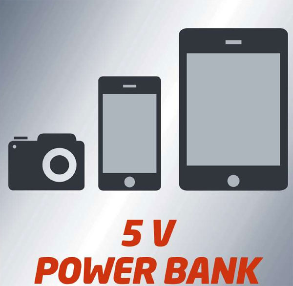 Einhell 12V Starter i 5v Power bank za mobilne uređaje CC-JS 8 1091510 - detalj