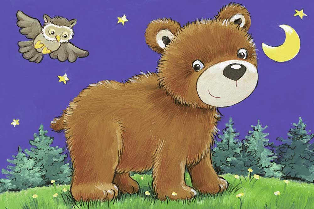 Ravensburger puzzle 6 delova - Kockice zeka 2 07413 - detalj