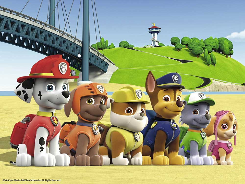 Ravensburger Kocke puzzle 12 delova - Paw Patrol 07424 - detalj