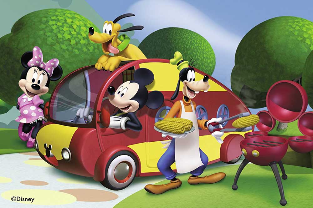 Ravensburger Kocke puzzle 6 delova - Miki Maus 07465 - detalj