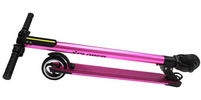 Električni Trotinet Xplorer ZOOM pink 5 6829 - detalj